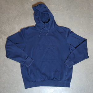 Puma. Men's X-Large. Hoodie. Navy.